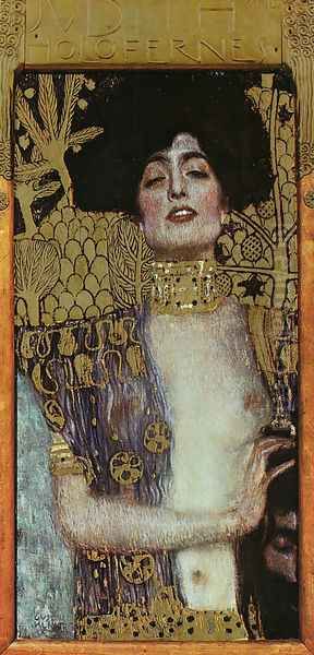 Judith I 1901 Oil Painting by Gustav Klimt