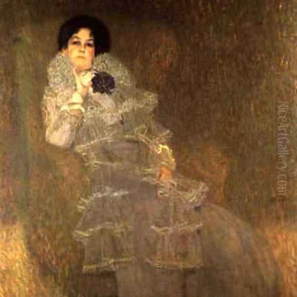 Portrait Of Marie Henneberg Oil Painting by Gustav Klimt