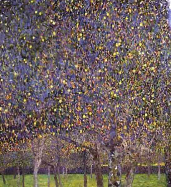 The Pear Tree Oil Painting by Gustav Klimt