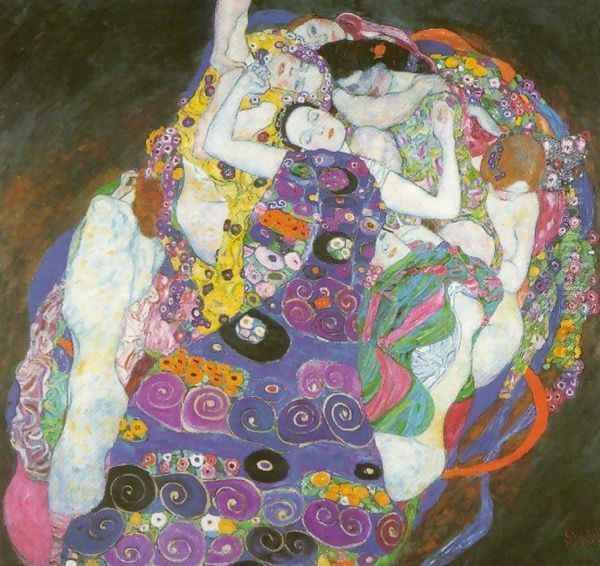 The Virgin Oil Painting by Gustav Klimt