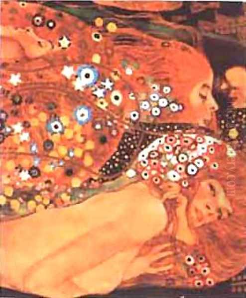 Acqua Mossa Oil Painting by Gustav Klimt