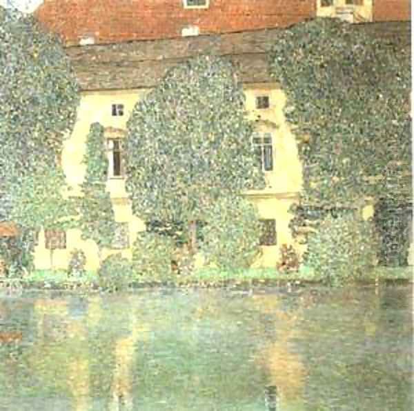 Schloss Kammer on the Attersee 1910 Oil Painting by Gustav Klimt