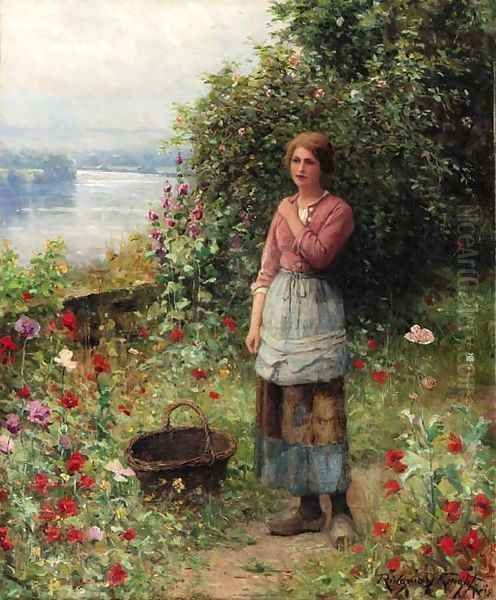 The Age of Innocence Oil Painting by Daniel Ridgway Knight