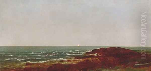 The Sea Oil Painting by John Frederick Kensett