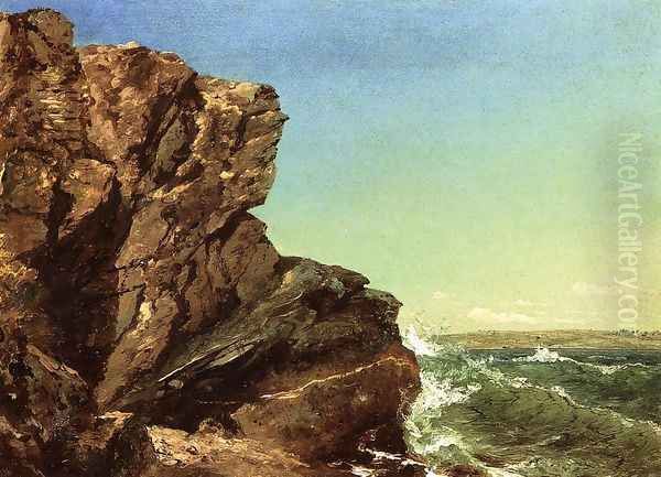 Nahant Oil Painting by John Frederick Kensett