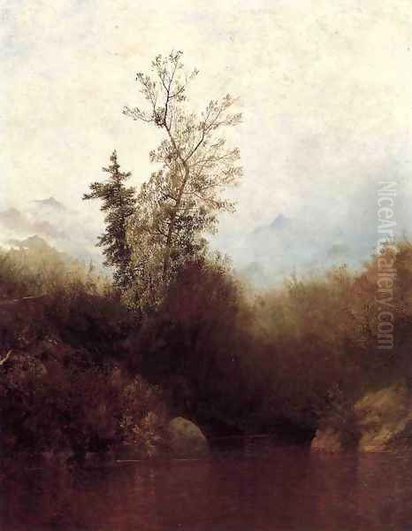 Landscape I Oil Painting by John Frederick Kensett