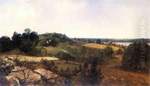 Landscape II Oil Painting by John Frederick Kensett