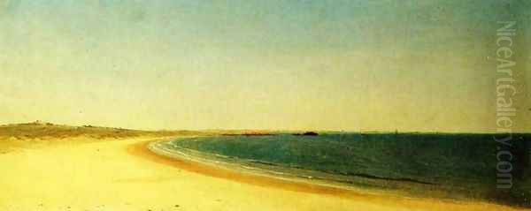 Near Newport Oil Painting by John Frederick Kensett