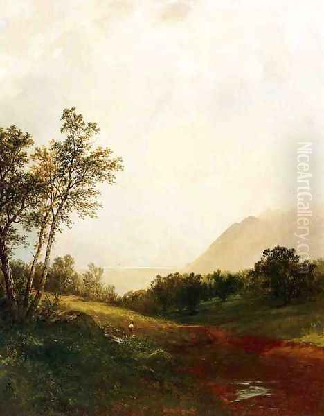 Morning Oil Painting by John Frederick Kensett