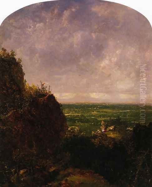 Reminiscences of the Catskill Mountains Oil Painting by John Frederick Kensett