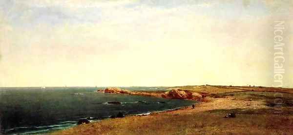 Coast at Newport 1869 by John Frederick Kensett