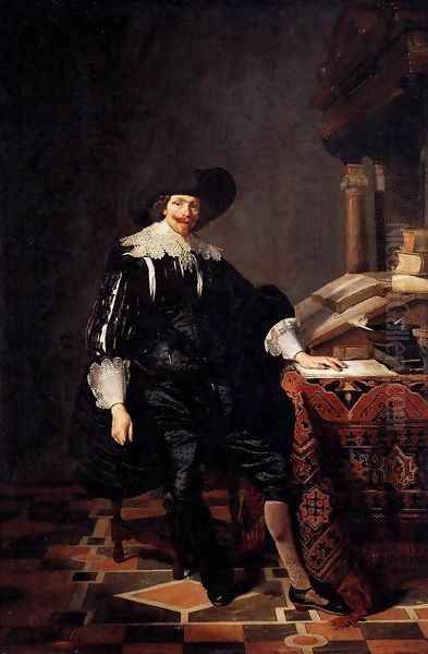 Portrait of a Gentleman 1632 Oil Painting by Thomas De Keyser