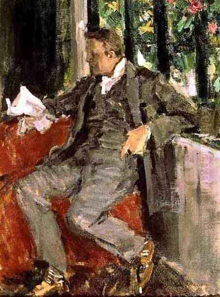 Portrait of Feodor Ivanovich Chaliapin (1873-1938), 1905 Oil Painting by Konstantin Alexeievitch Korovin