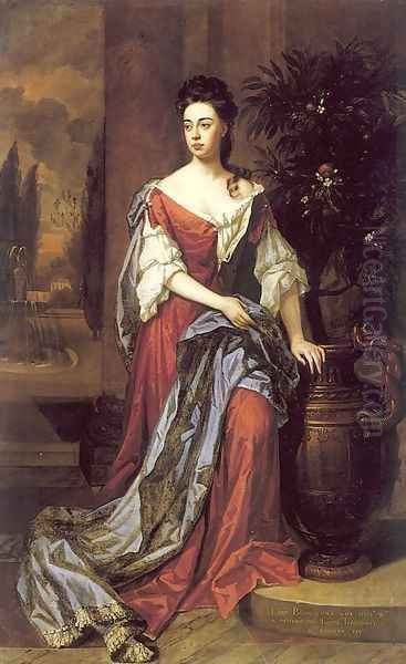 Dorothy Mason, Lady Brownlowe Oil Painting by Sir Godfrey Kneller