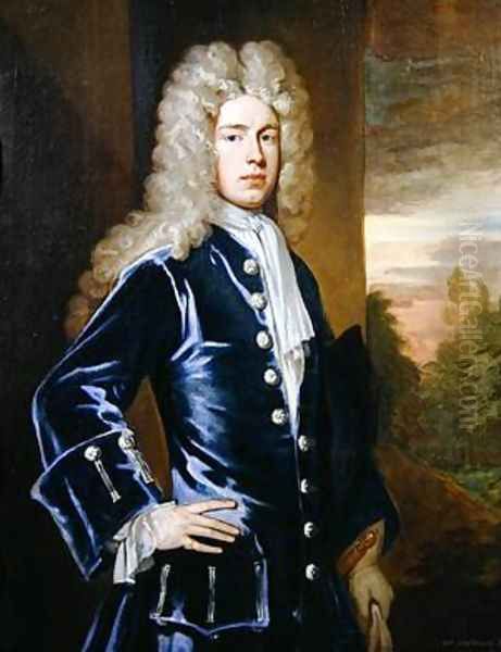 Portrait of William Whitmore of Apley Oil Painting by Sir Godfrey Kneller