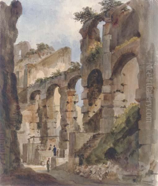 The Colosseum Oil Painting by Harriet Cheney