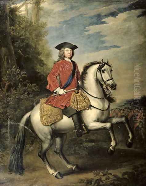 Portrait of King George I Oil Painting by Sir Godfrey Kneller