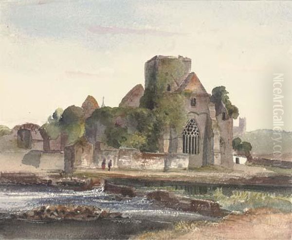 Ross Castle Oil Painting by Harriet Cheney