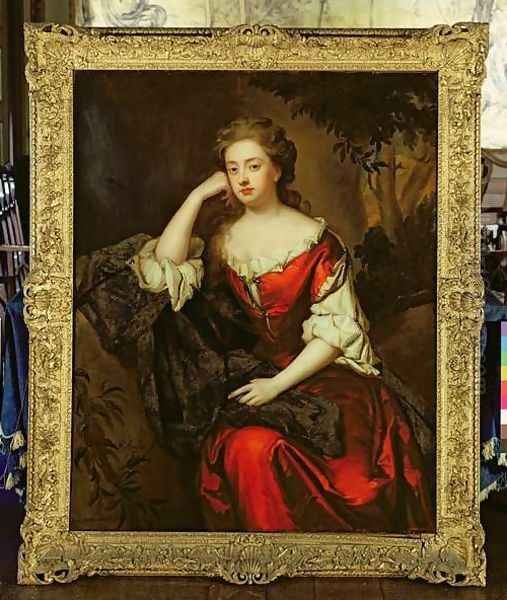 Portrait of Catherine Lucy Duchess of Northumberland Oil Painting by Sir Godfrey Kneller