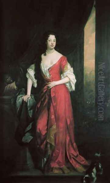 Louise de Keroualle 1649-1734 Oil Painting by Sir Godfrey Kneller