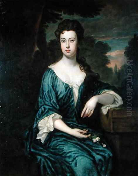 Portrait of Lady Henrietta Stanley Oil Painting by Sir Godfrey Kneller