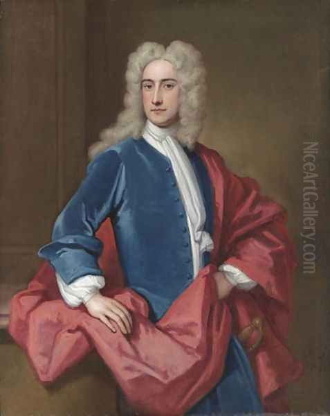 Samuel Sandys Oil Painting by Sir Godfrey Kneller