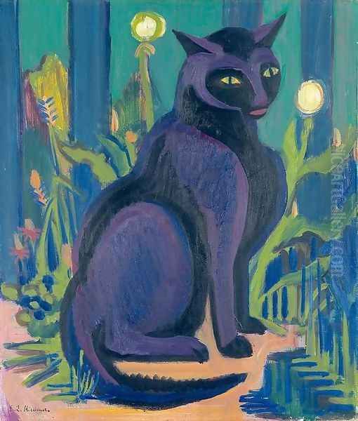 Black Cat by Ernst Ludwig Kirchner