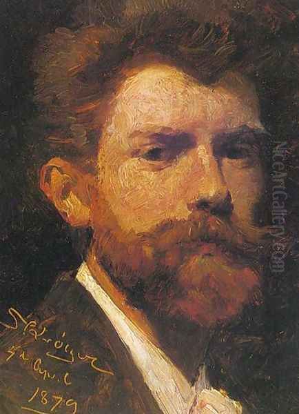 Autorretrato (Self-Portrait) Oil Painting by Peder Severin Kroyer