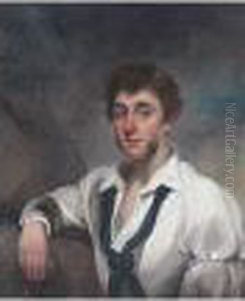 Portrait Of A Gentleman Oil Painting by George Chinnery