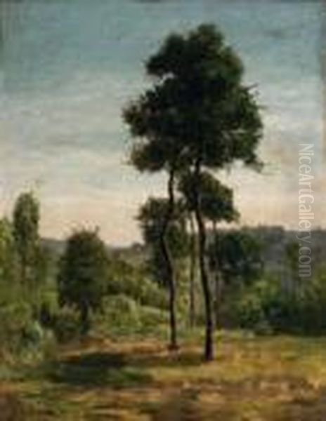 La Clairiere Oil Painting by Antoine Chintreuil