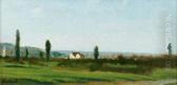 Paysage Oil Painting by Antoine Chintreuil