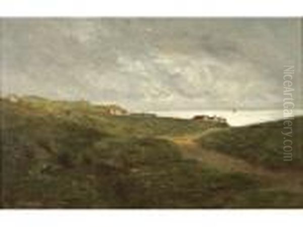 Le Cap Gris Nez Oil Painting by Antoine Chintreuil