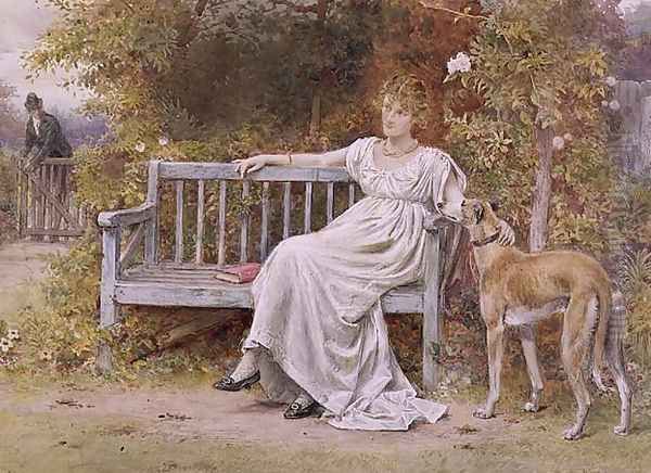 Room for One Oil Painting by George Goodwin Kilburne