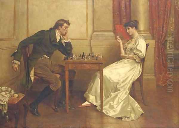 A hopeless case Oil Painting by George Goodwin Kilburne