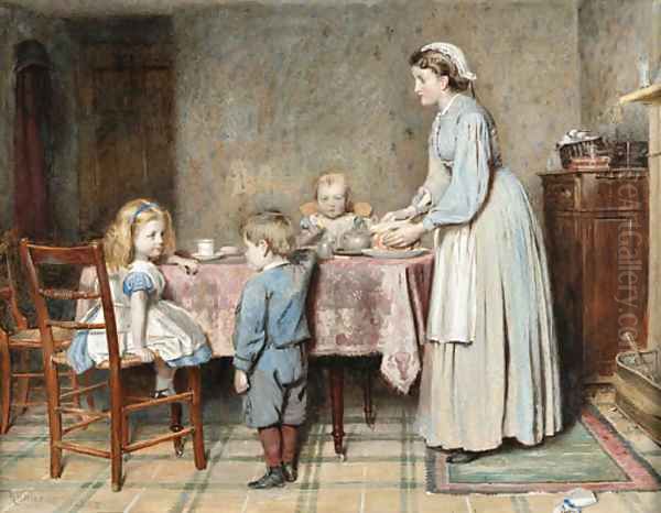 Untitled Oil Painting by George Goodwin Kilburne