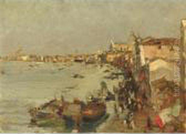 La Giudecca Oil Painting by Emma Ciardi