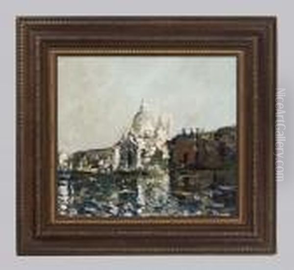 Santa Maria Della Salute In Venedig Oil Painting by Emma Ciardi