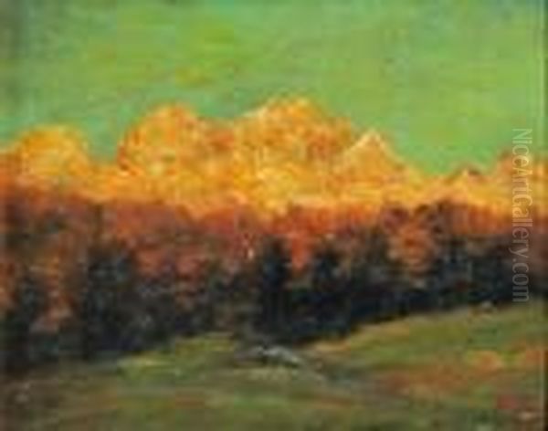 Alta Montagna Oil Painting by Beppe Ciardi