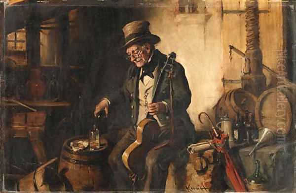 Kern, H. Oil Painting by Hermann Kern