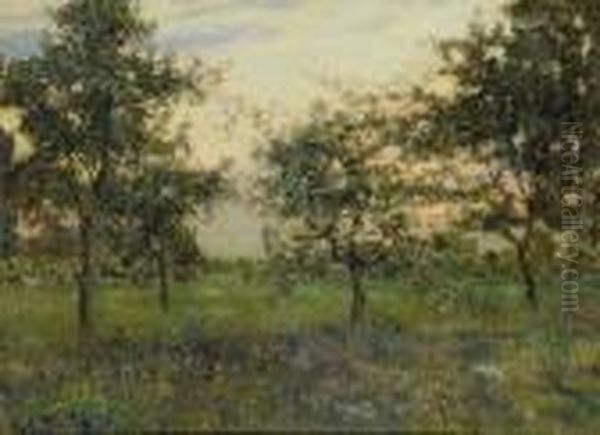 Paesaggio Campestre Oil Painting by Beppe Ciardi