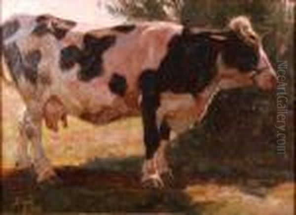 La Mucca Oil Painting by Beppe Ciardi