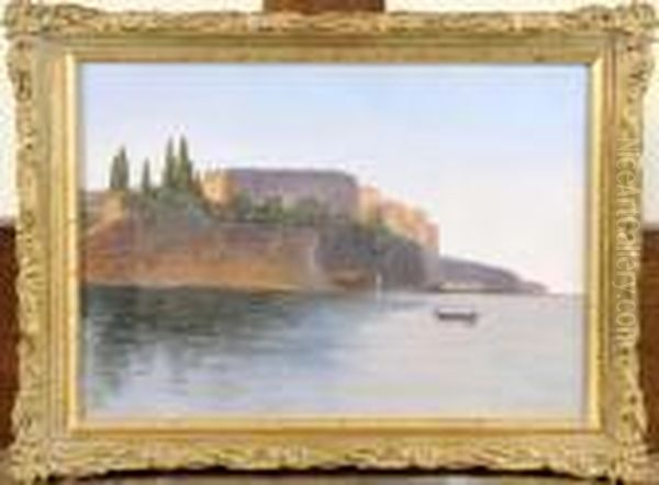 Paysage Italien Oil Painting by Guglielmo Ciardi