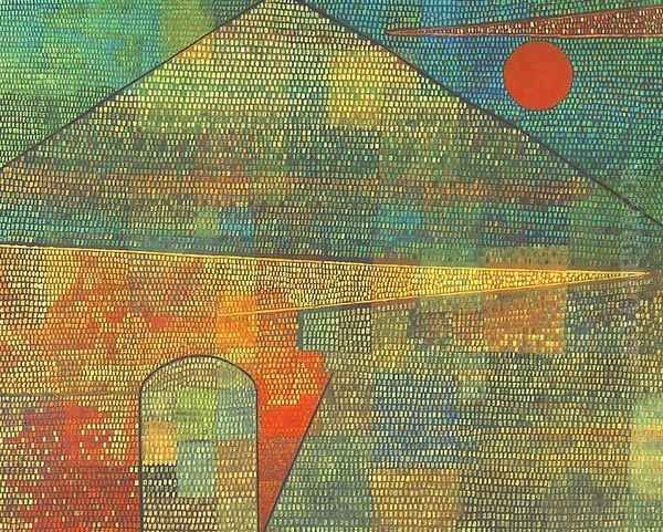 Ad Parnassum Oil Painting by Paul Klee