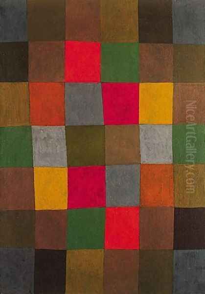 New Harmony Oil Painting by Paul Klee