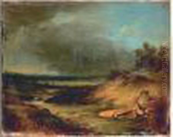 Paysage Oil Painting by Ciceri, Eugene