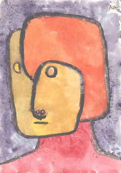 Praetendent Oil Painting by Paul Klee