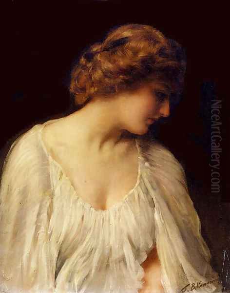 Contemplation Oil Painting by Thomas Benjamin Kennington