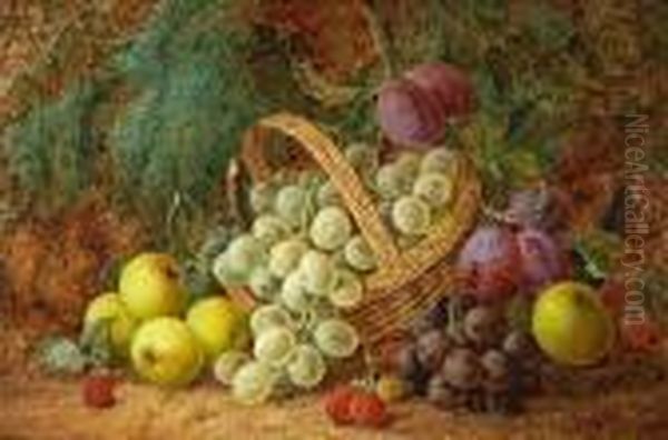 Still-life With Fruit Oil Painting by George Clare