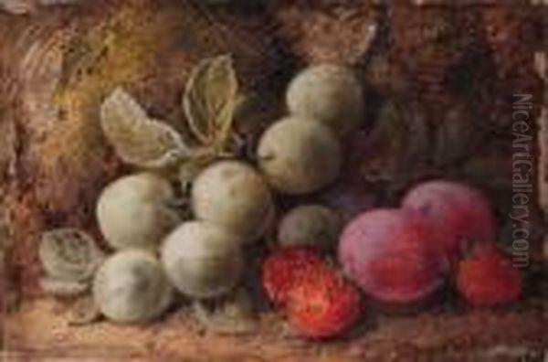 A Pair Of Still Lifes Oil Painting by George Clare