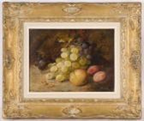 Still Life With Fruit Oil Painting by Vincent Clare